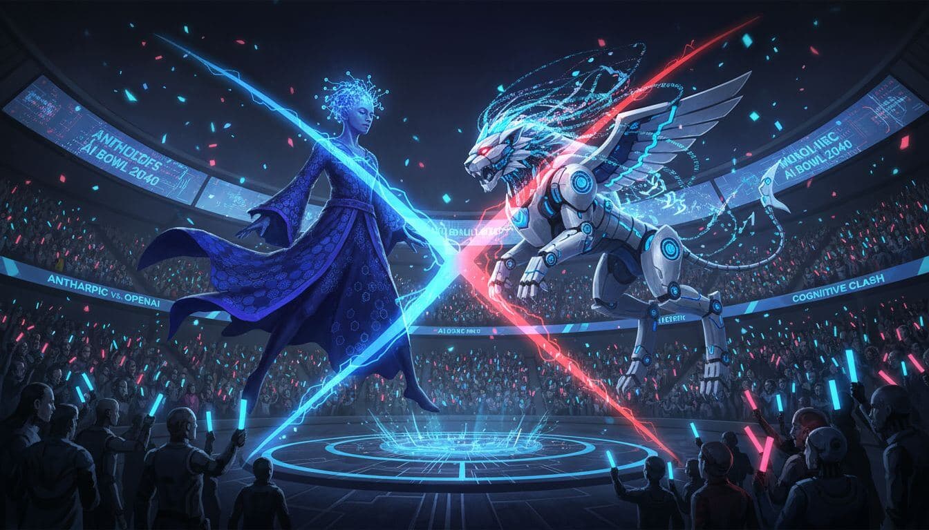 Super Bowl Matchup: Anthropic vs OpenAI – AI Giants Compared